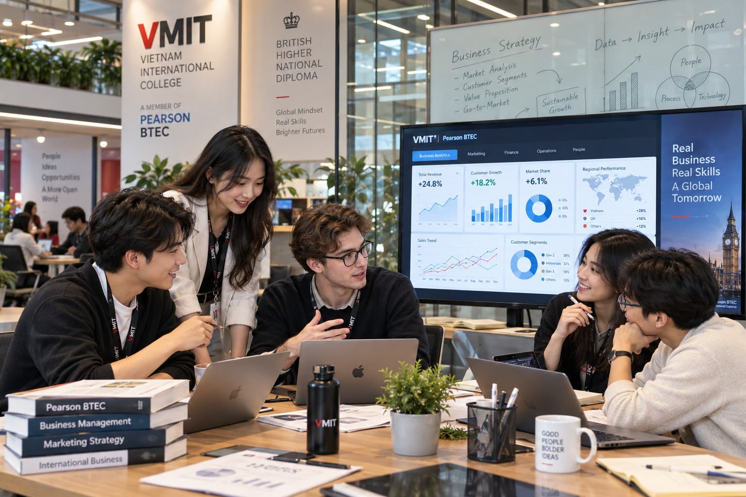 Học Cử Nhân Thực Hành Anh Quốc BTEC Tại VMIT: Chuẩn Quốc Tế, Vững Sự Nghiệp Toàn Cầu