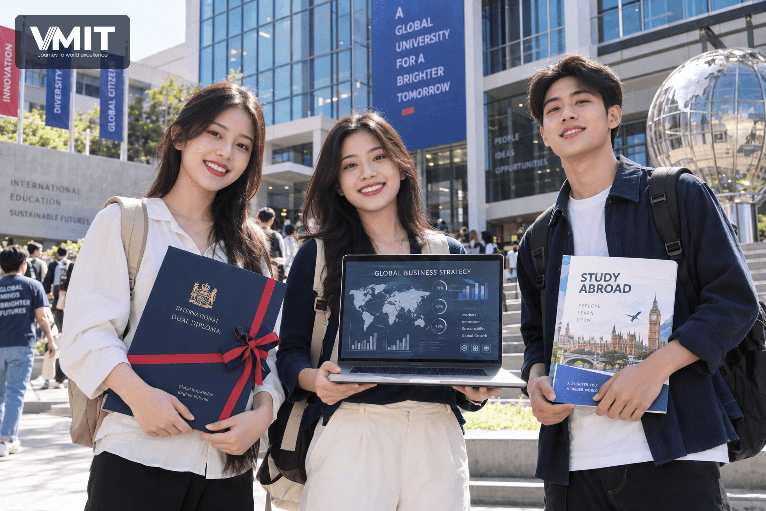 3 Lựa Chọn Đầu Ra Rộng Mở Khi Tốt Nghiệp Cử Nhân Quốc Tế BTEC VMIT
